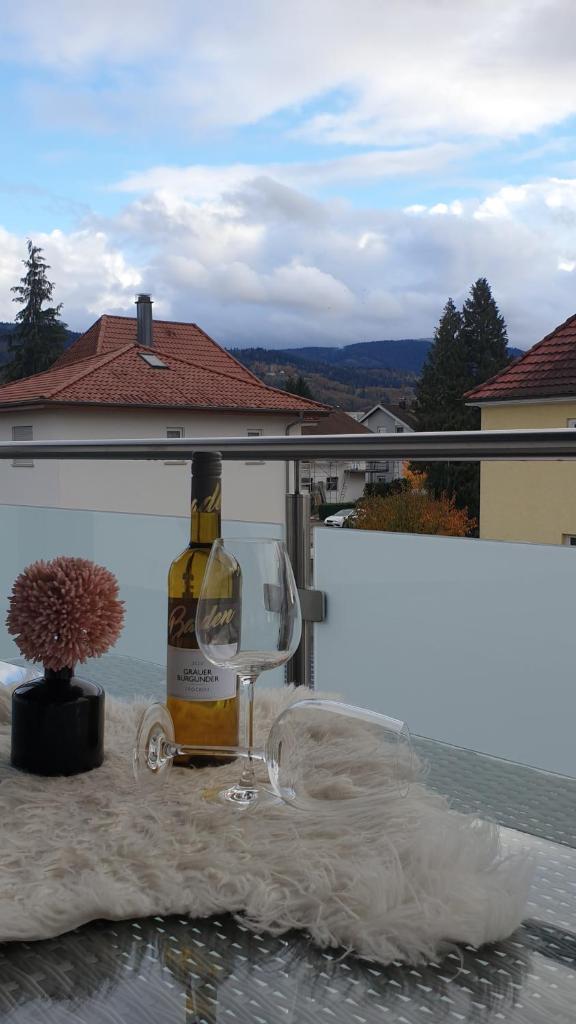 Boardingappartement Windeckblick, ruhige, zentrale Lage mit großem Südbalkon