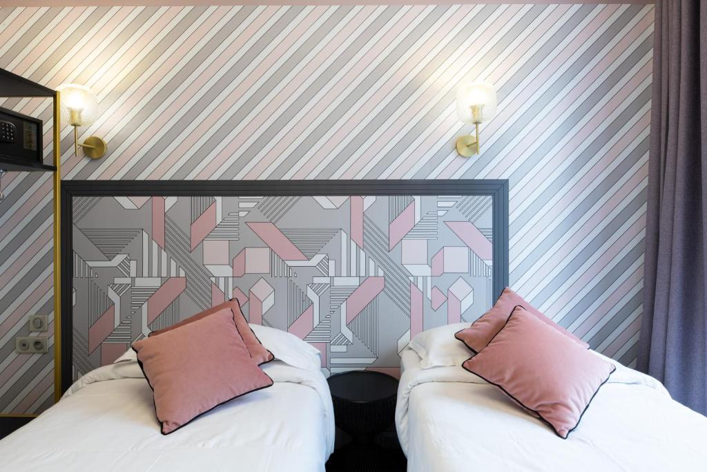 Двухместный (Двухместный номер с 2 отдельными кроватями), Hôtel Gérando
