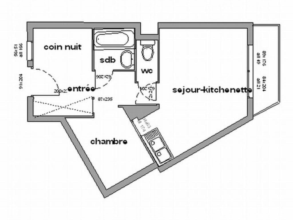 Appartement Chamrousse, 2 pièces, 6 personnes - FR-1-340-11 photo 1