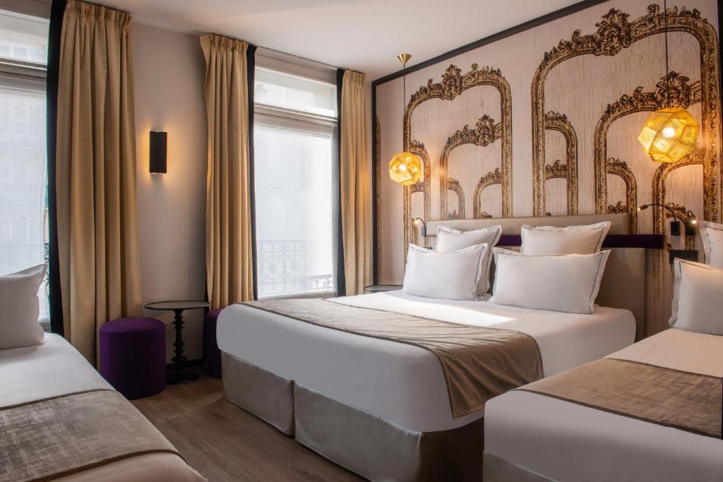 Четырехместный (Четырехместный номер), Hotel Yllen Eiffel