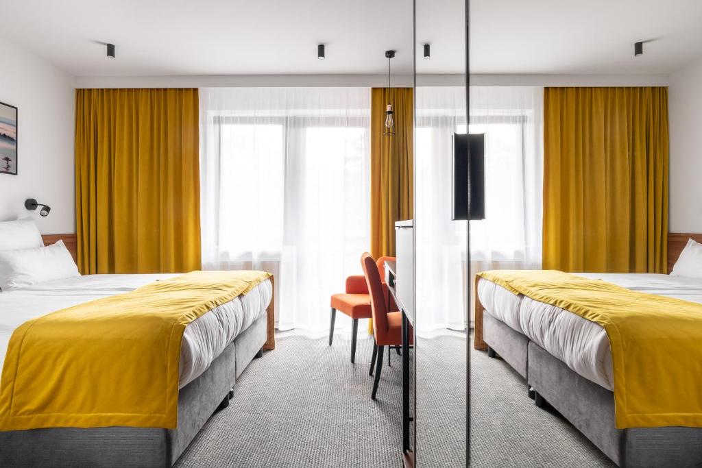 Двухместный (Двухместный номер «Комфорт» с 2 отдельными кроватями), Vestina Hotel