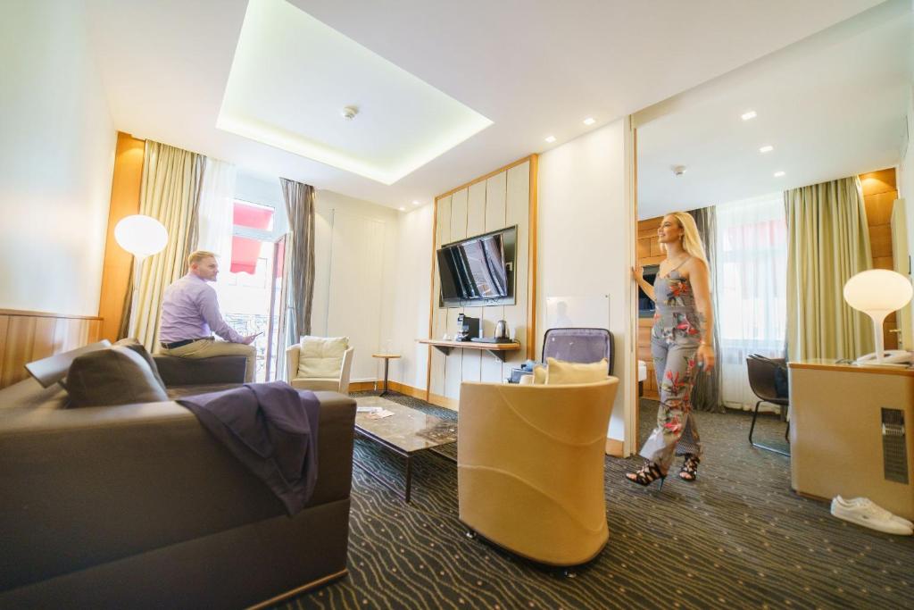 Сьюит (Полулюкс с балконом), Hotel St.Gotthard