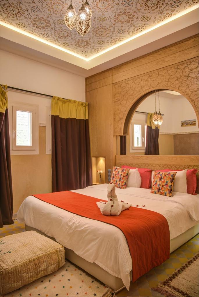 Двухместный (Улучшенный двухместный номер с 1 кроватью), Riad Les Oliviers