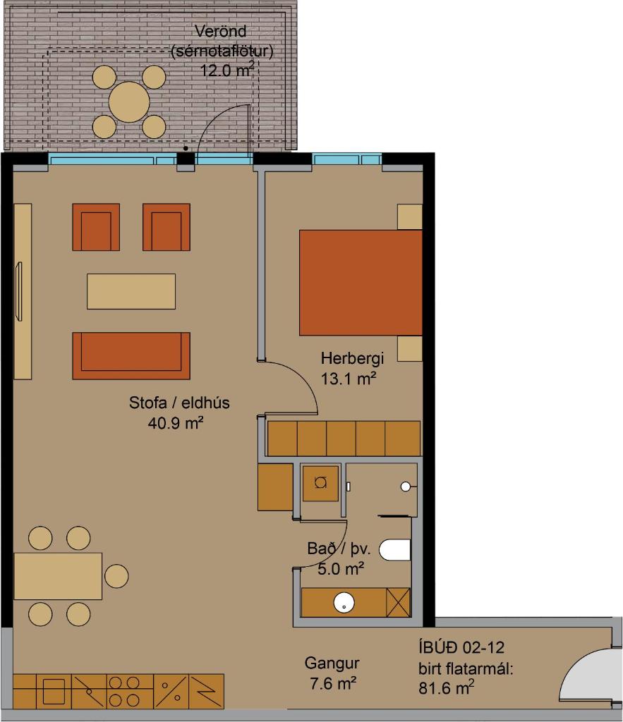 Luxury New Apt in Downtown (83 sqm) photo 2