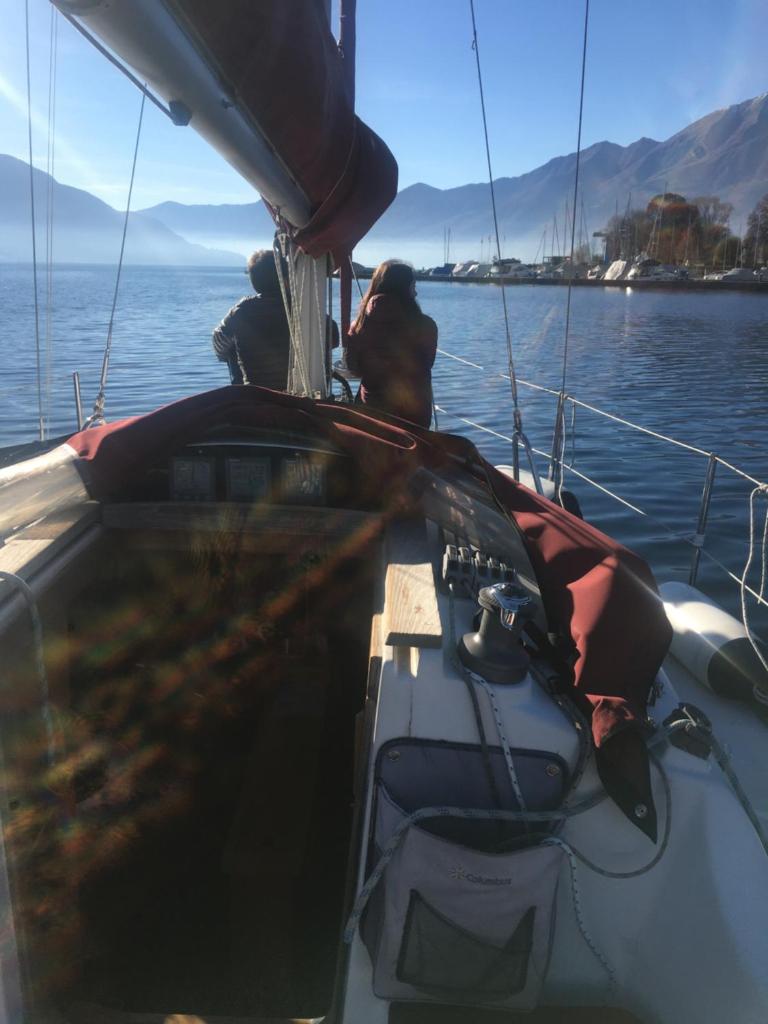 Barca a vela sul lago Maggiore photo 4
