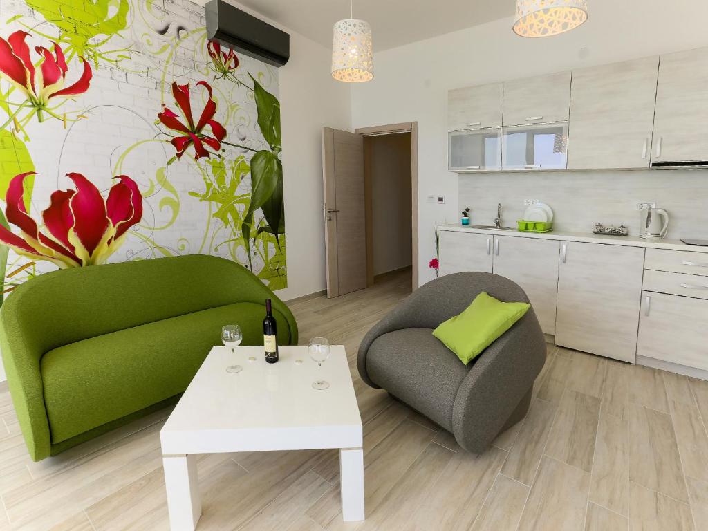 Апартаменты (Апартаменты с 1 спальней и балконом с видом на море), Apart Hotel Sea Fort