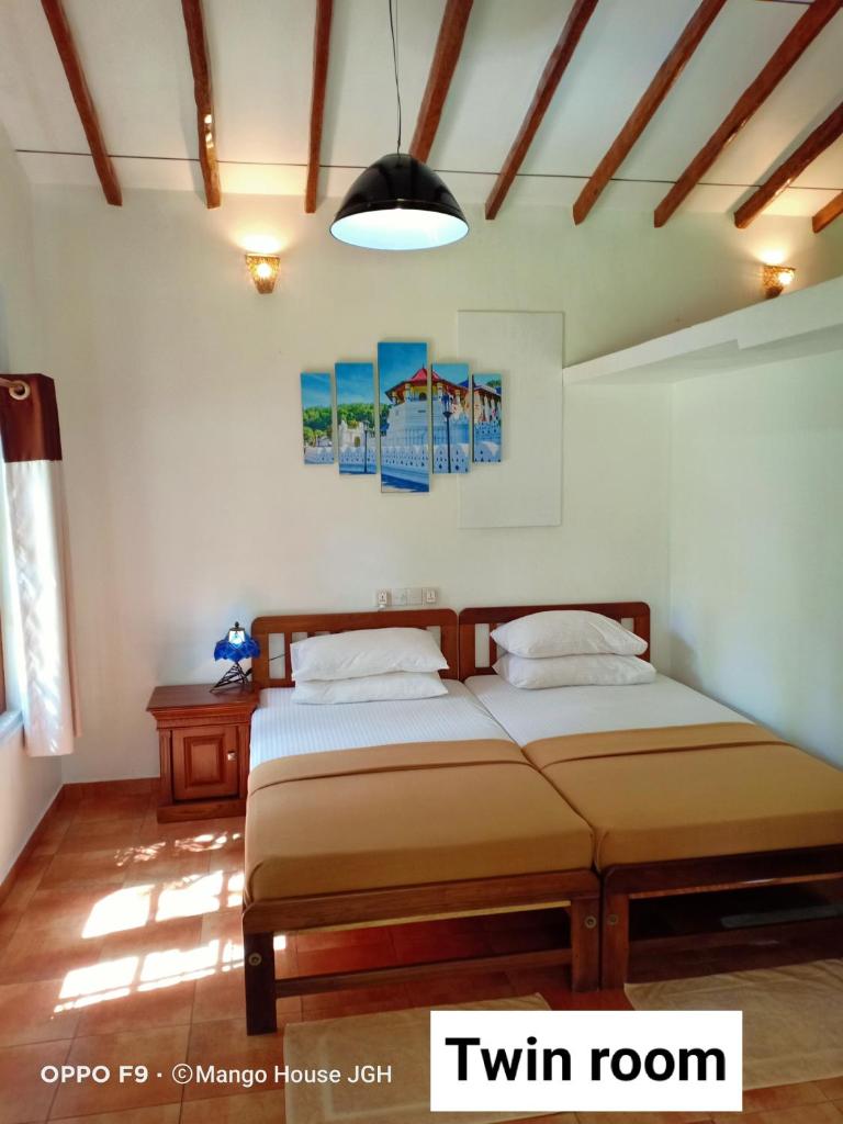 Двухместный (Двухместный номер с 2 отдельными кроватями), Mango House Japanese Guest House