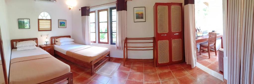 Двухместный (Двухместный номер с 2 отдельными кроватями), Mango House Japanese Guest House