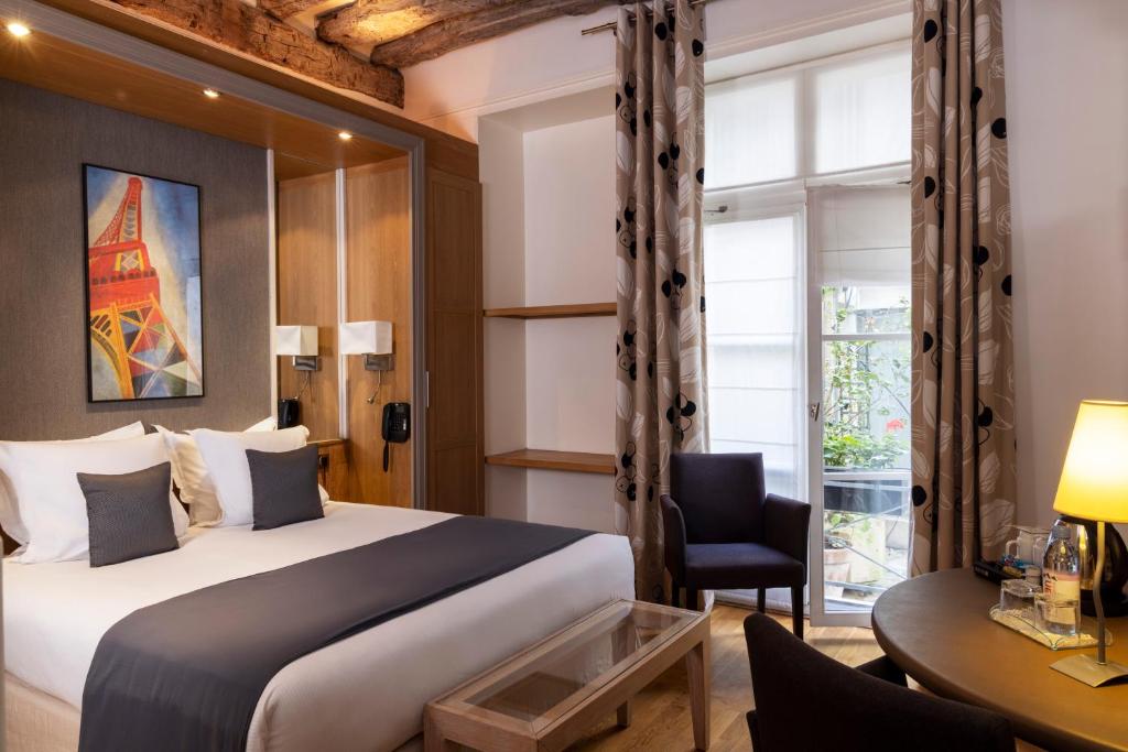 Двухместный (Классический двухместный номер с 1 кроватью), Hôtel Du Jeu De Paume
