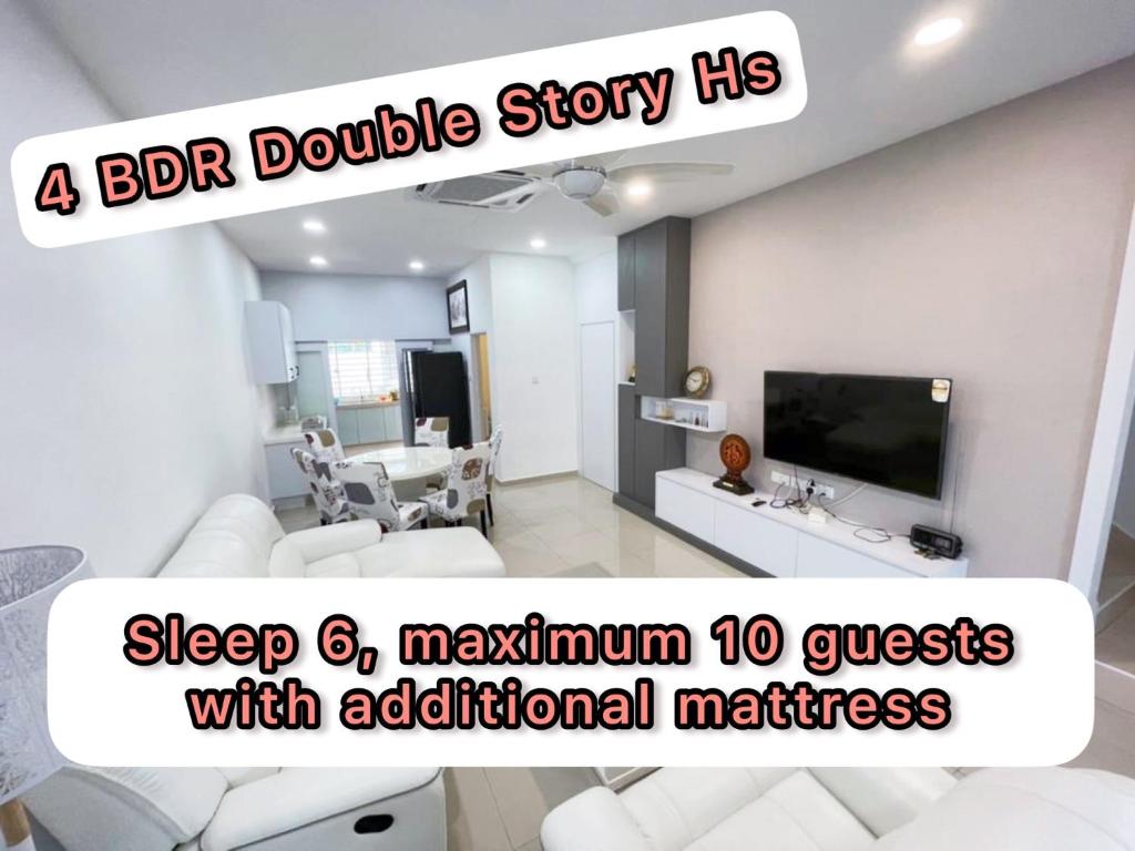 Entire 4 BDR white house @ Yong Peng photo 1