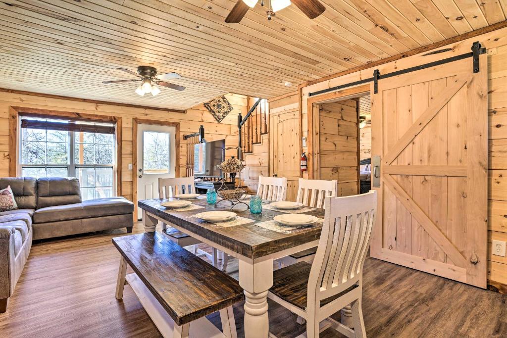 Serene Lakefront Cabin with Deck and Fire Pit! photo 4