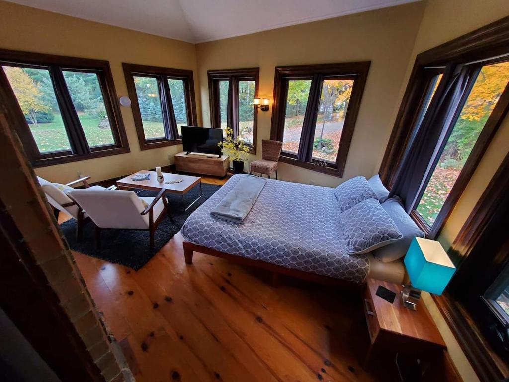 The Front Porch Room of a 140-Year-Old Victorian House