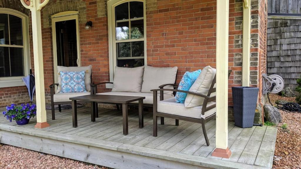 The Front Porch Room of a 140-Year-Old Victorian House photo 2