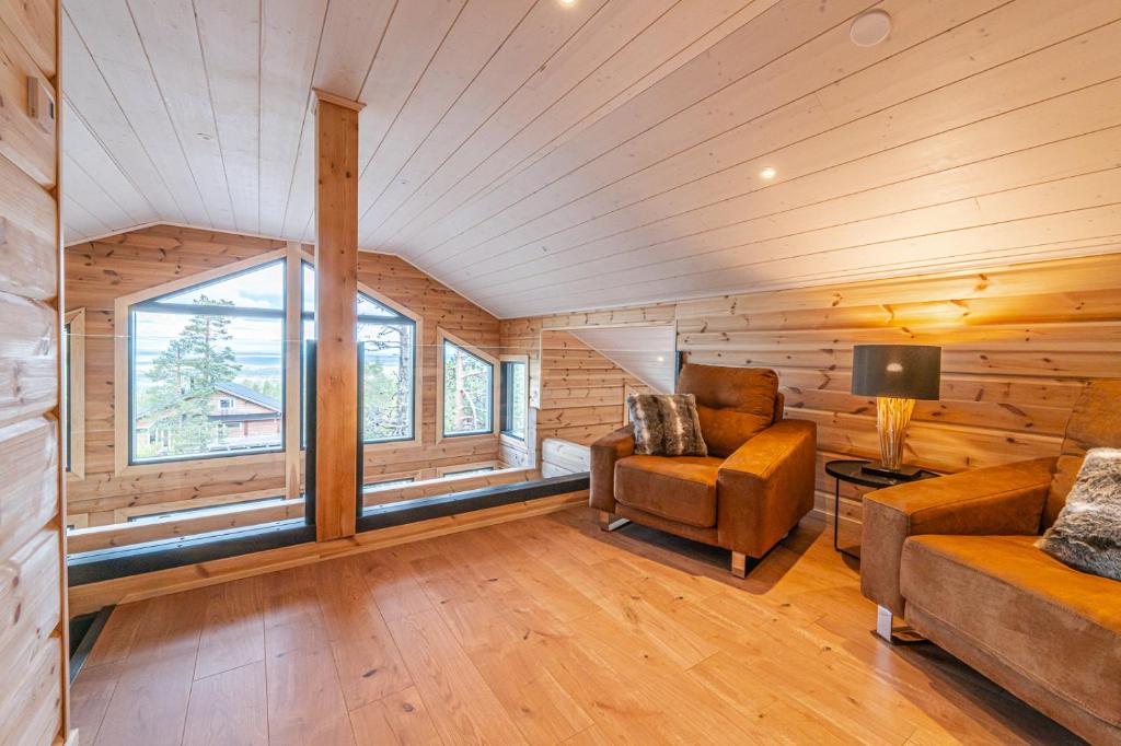 Levillas Luxury Chalet Utsu Aurora - Tap to explore photos