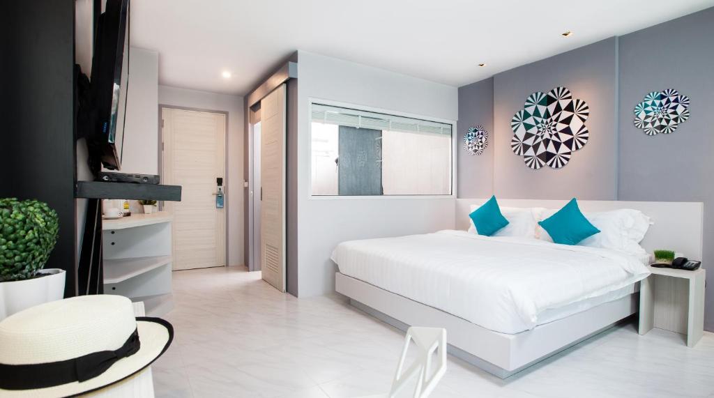 Двухместный (Двухместный номер Делюкс с 1 кроватью), Отель The Crib Patong