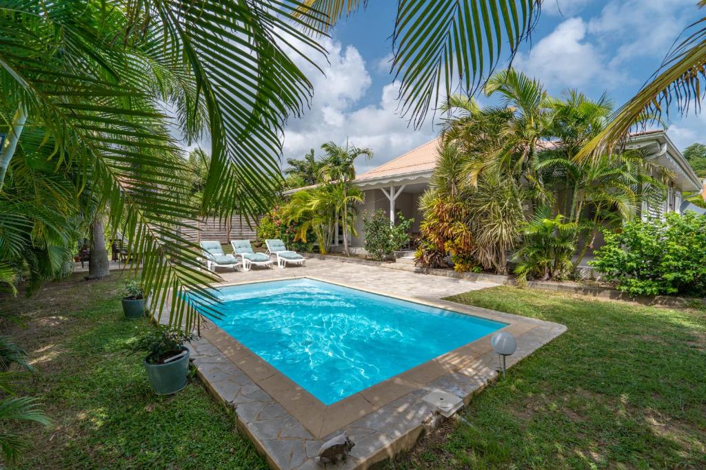 Villa KALINE, 3CH, piscine, jardin tropical photo 2