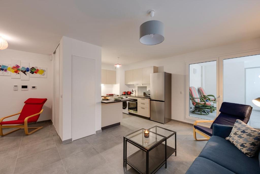 Le Concert - Beautiful appartment with garage for 4 people near beach photo 4