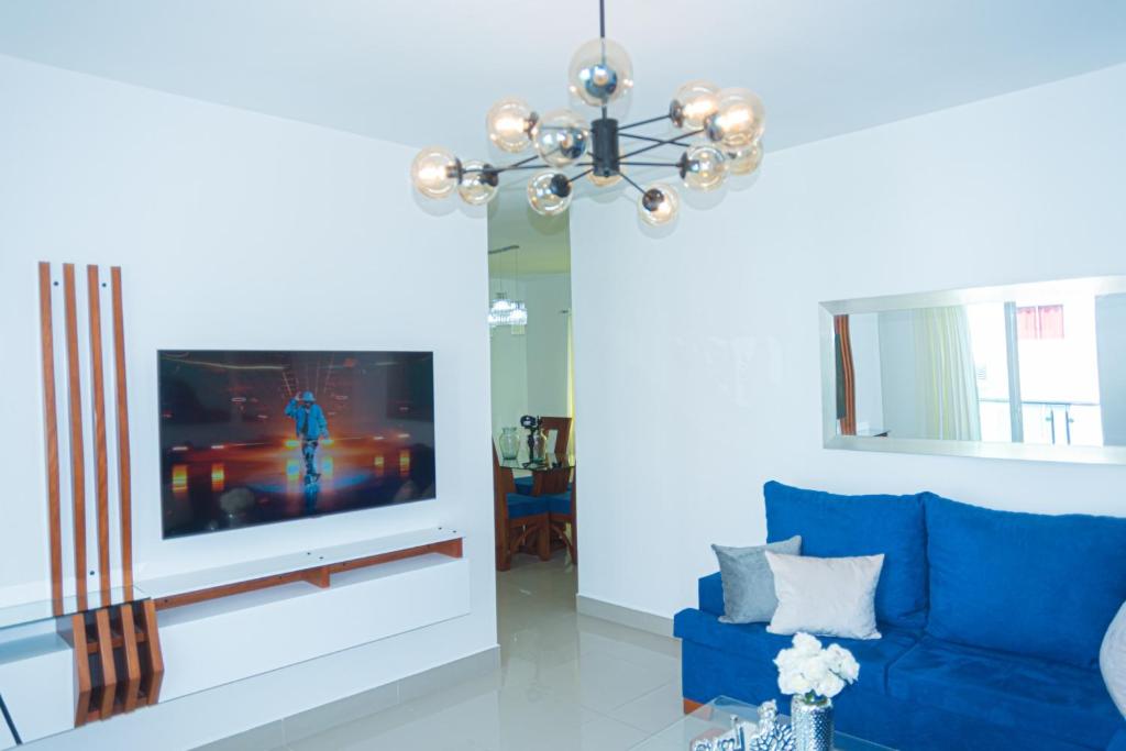 Se renta apartamento amueblado , ubicados en Santiago , 3 habitaciones , 2 bańos , 2 parqueo , área de juego y Piscina. photo 3