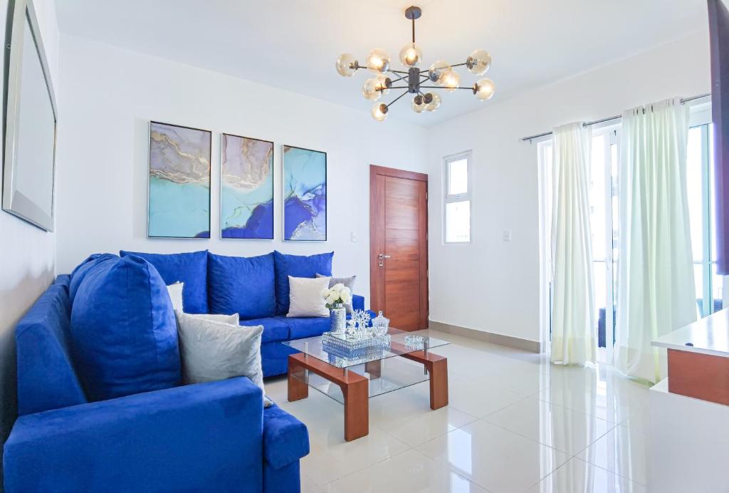Se renta apartamento amueblado , ubicados en Santiago , 3 habitaciones , 2 bańos , 2 parqueo , área de juego y Piscina. photo 2