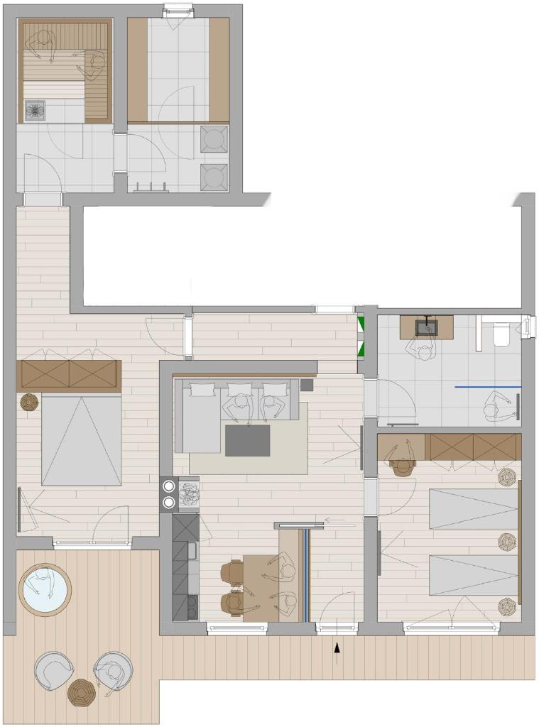 Schöne Wohnung mit Ausblick, Sauna und Hot-Pot in Westendorf, Tirol photo 3