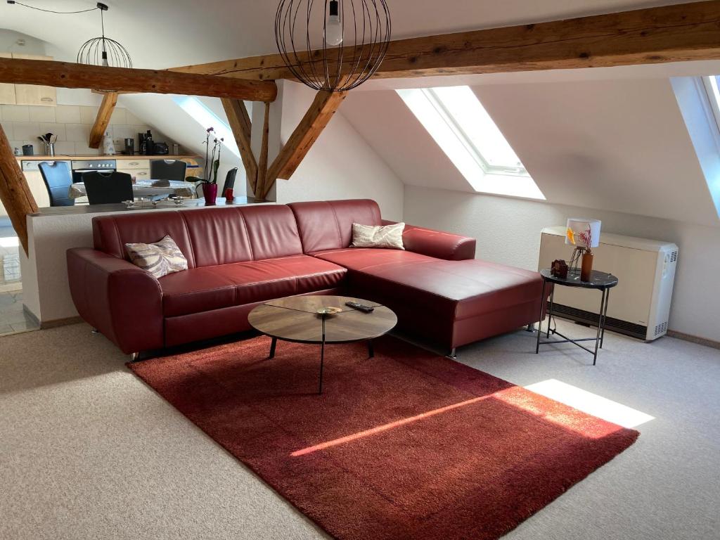 Landhausidyll Apartment Wohn- und Schlafzimmer photo 4