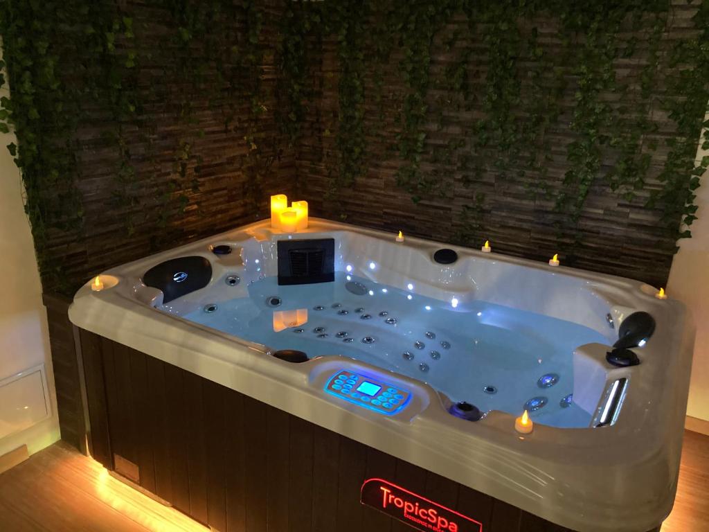 Agréable maisonnette de ville avec jacuzzi photo 4