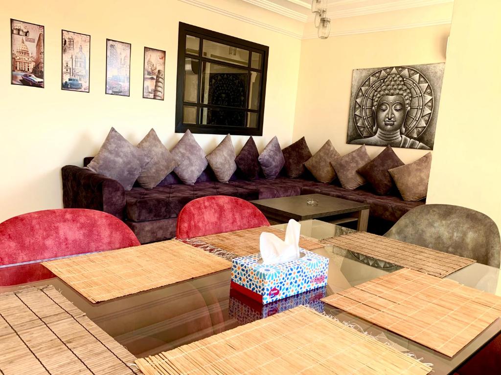 Sab 12 - Amazing View of the Mosque Hassan. Luxury apartment. 2 Bedrooms. photo 1