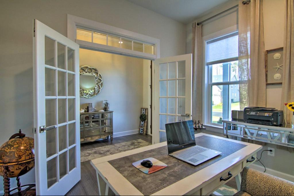 Modern Lewes Home with Deck, Grill and Pond View! photo 3