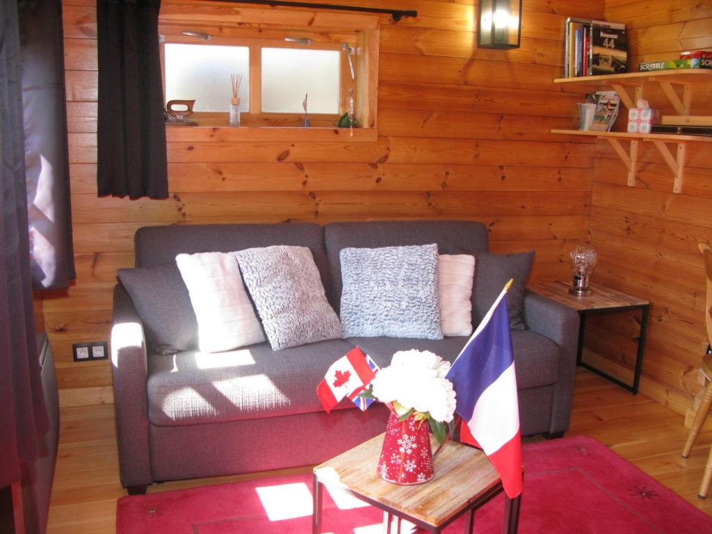 bord de mer, chalet en bois avec tandem photo 3