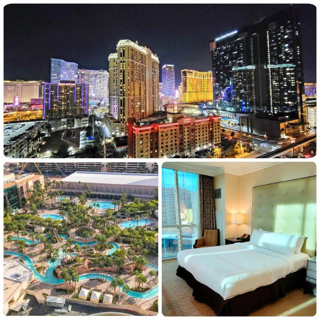 Awesome The Signature MGM condo with Strip view. No resort fee! image