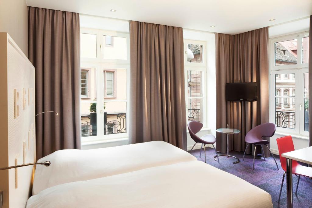 Двухместный (Представительский двухместный номер с 1 кроватью), Hôtel Gutenberg