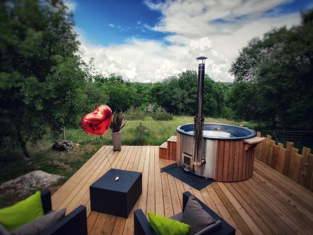 Chalet, bain nordique (spa) dans le triangle noir photo 4