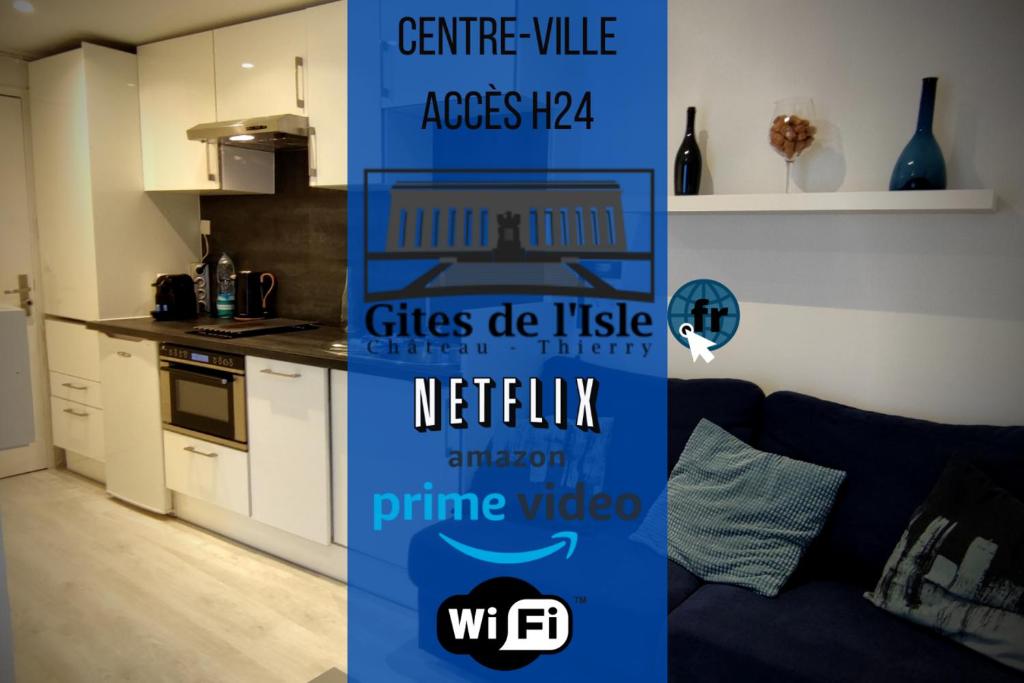 Gîtes de l'isle Centre-Ville - WiFi Fibre - Netflix, Disney, Amazon - Séjours Pro photo 3