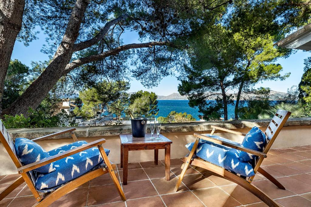 Villa Ca'n Blau, big terrace with amazing sea views photo 3