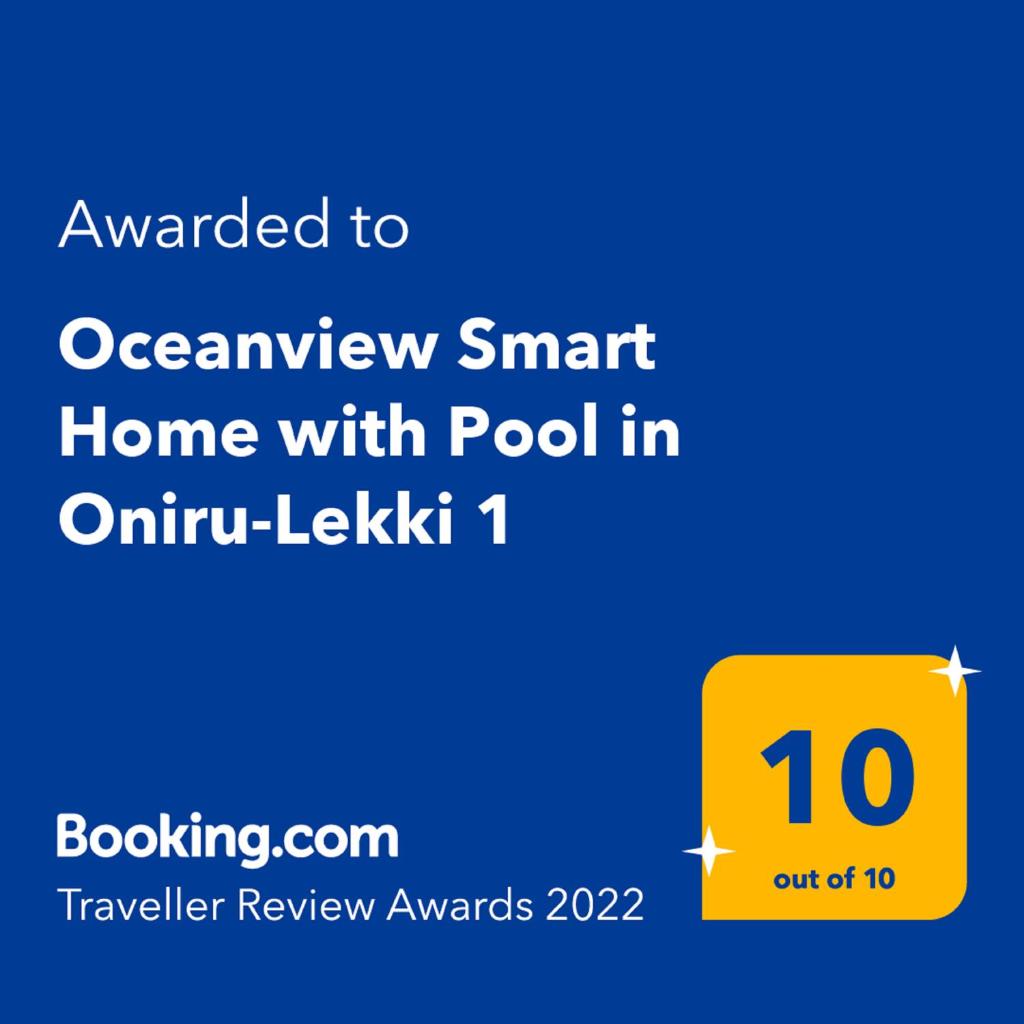 Oceanview Smart Home with Pool in Oniru-Lekki 1 photo 2
