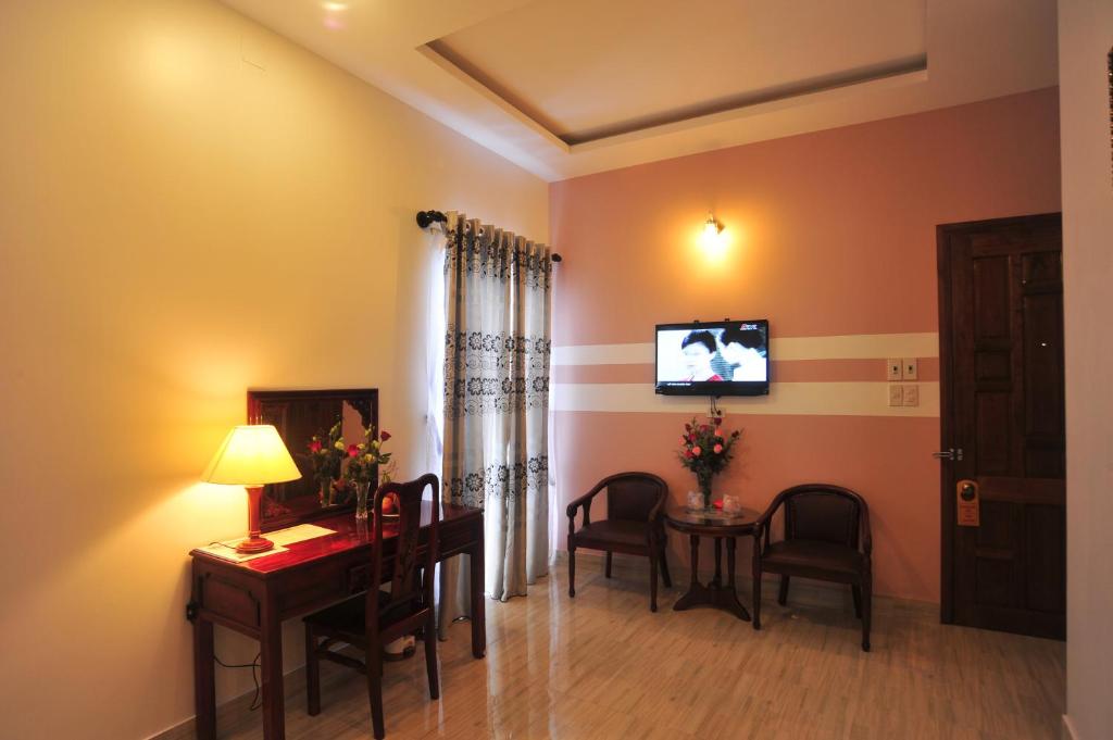 Двухместный (Двухместный номер Делюкс с 1 кроватью), Hong Thien Ruby Hotel