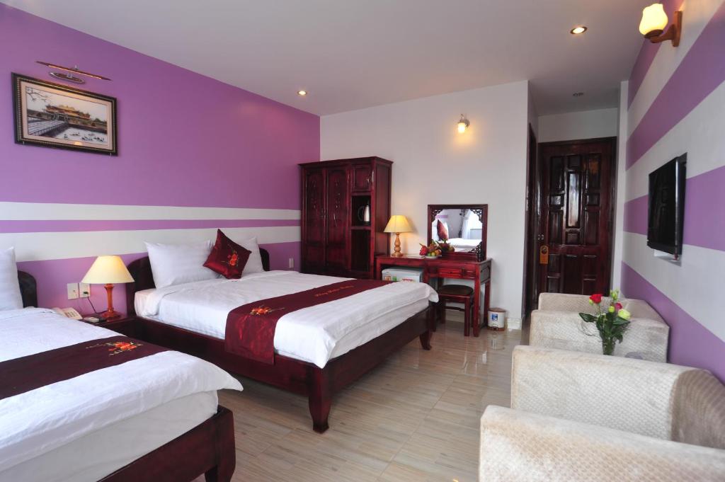 Семейный (Семейный номер), Hong Thien Ruby Hotel