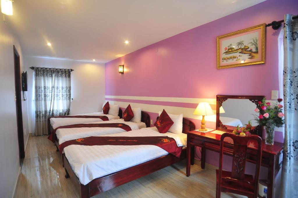Трехместный (Трехместный номер Делюкс), Hong Thien Ruby Hotel