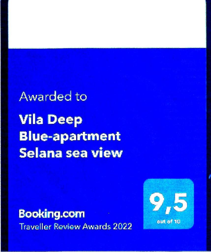 Vila Deep Blue-apartment Selana sea view photo 3
