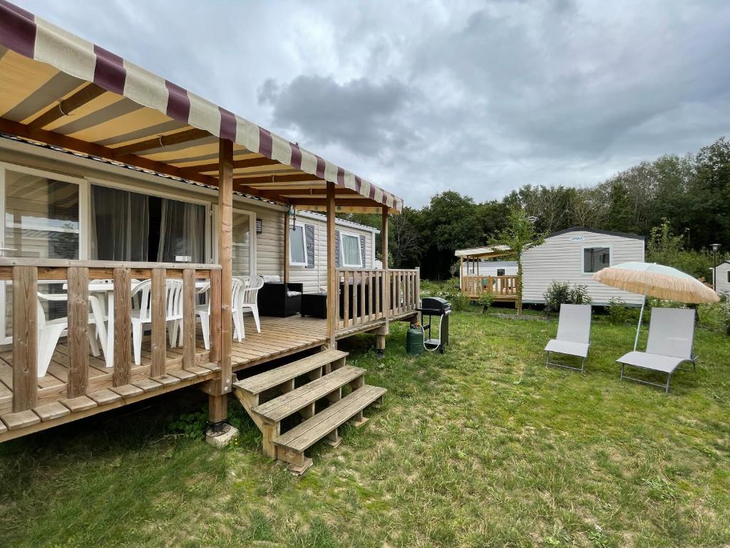 Mobil-Home 4 étoiles avec piscine proche de Blois photo 1