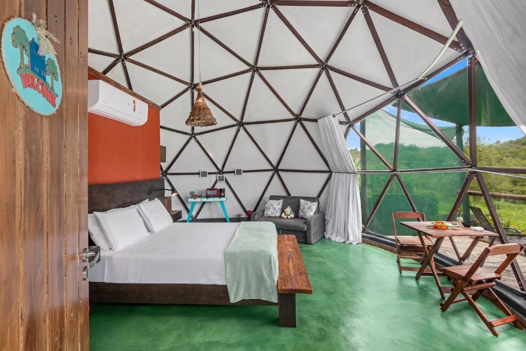 Glamping Serra da Canastra - Casinha de Hortelã - Domo Embaúba photo 3