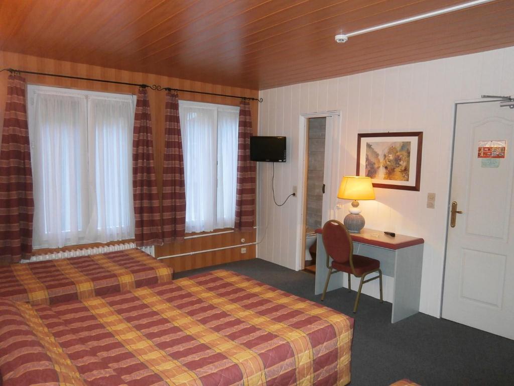 Двухместный (Двухместный номер с 2 отдельными кроватями), Hotel Beausejour