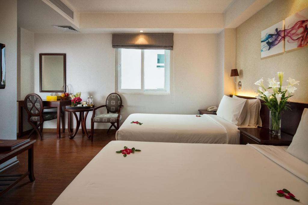 Двухместный (Двухместный номер Делюкс с 1 кроватью), Dragon Pearl Hotel