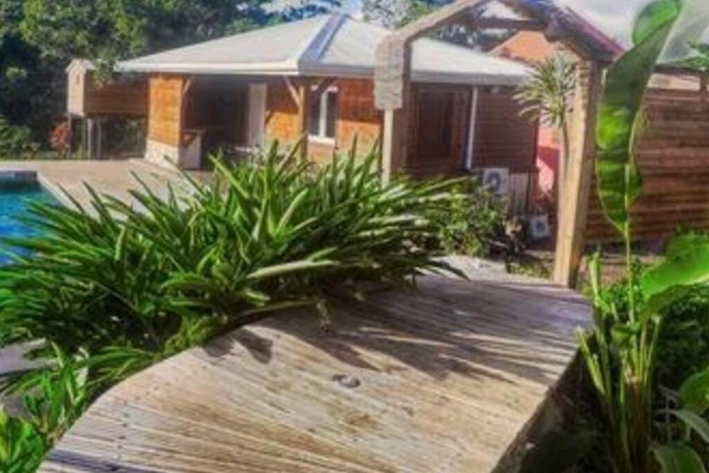 Magnifique maison en bois avec piscine photo 4