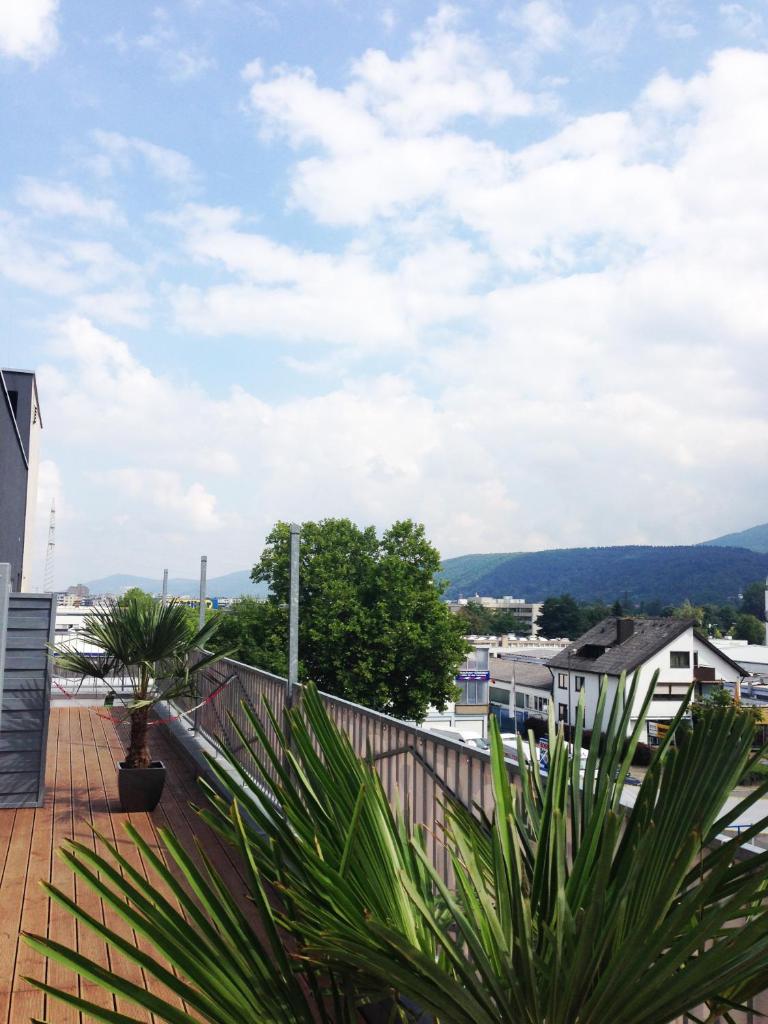 Двухместный (Двухместный номер с 1 кроватью и балконом), Boardinghotel Heidelberg