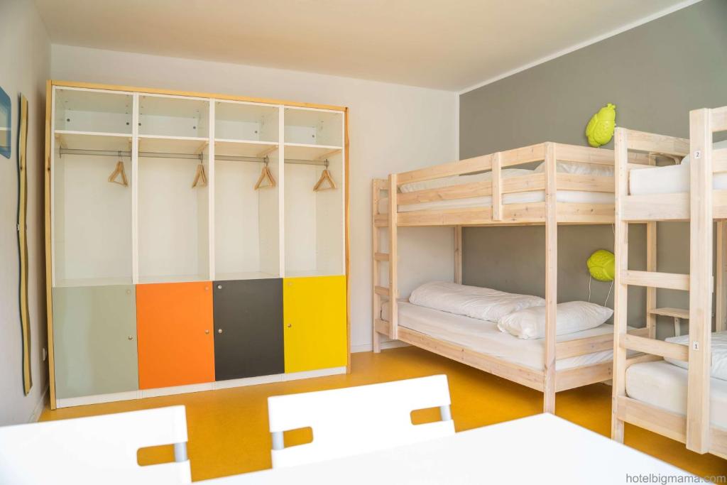 Номер (Кровать в общем номере с 8 кроватями и общей ванной комнатой), Hotel Big Mama