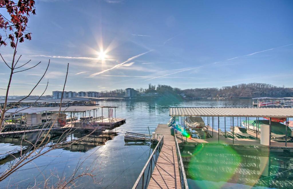 Waterfront Townhome with Private Dock and Lake Views photo 1