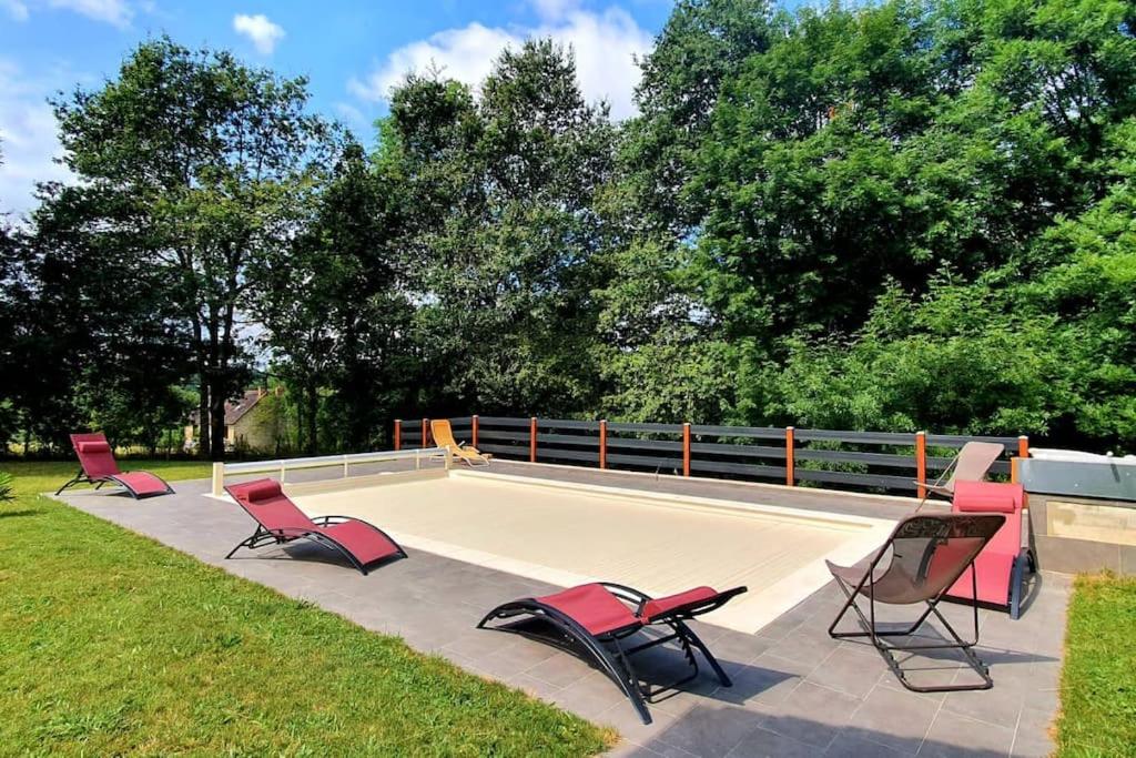 Villa neuve avec piscine 6 personnes en limousin photo 1