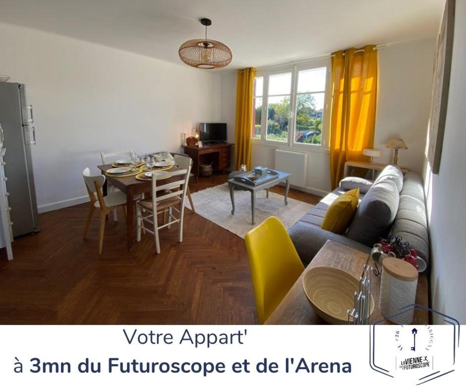 Yellow'appart #Moulin#1 -Futuroscope-jardin & parking - La Conciergerie photo 2