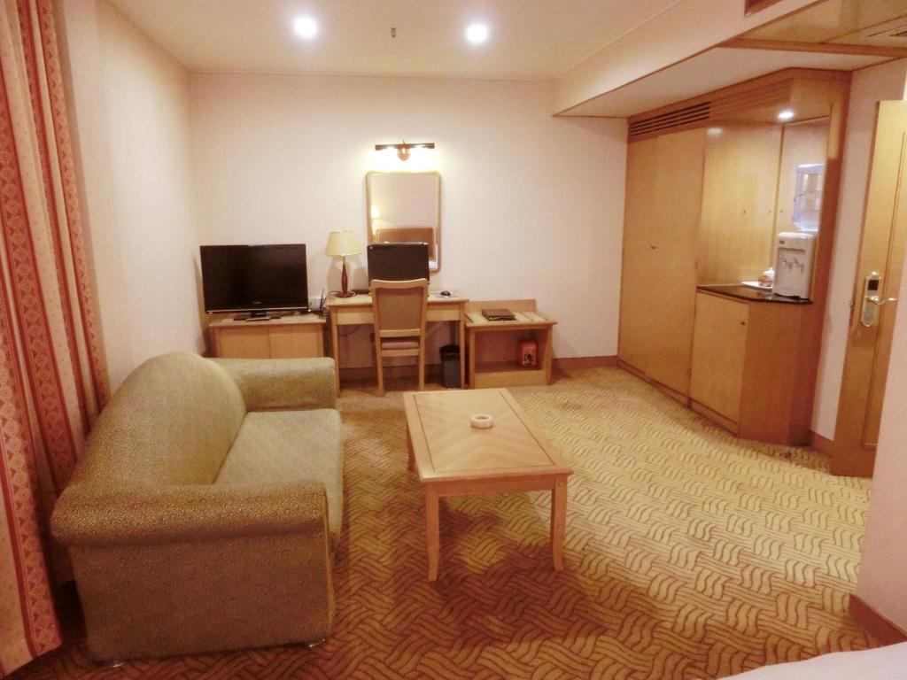 Двухместный (Двухместный номер Делюкс с 1 кроватью), New Asia Hotel